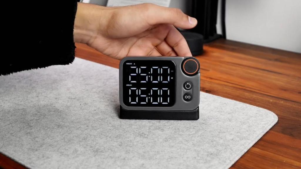 Flow Timer en un escritorio