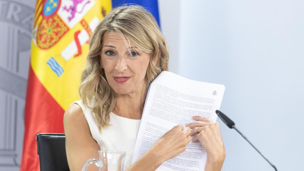 Yolanda Díaz, vicepresidenta segunda del Gobierno y ministra de Trabajo.