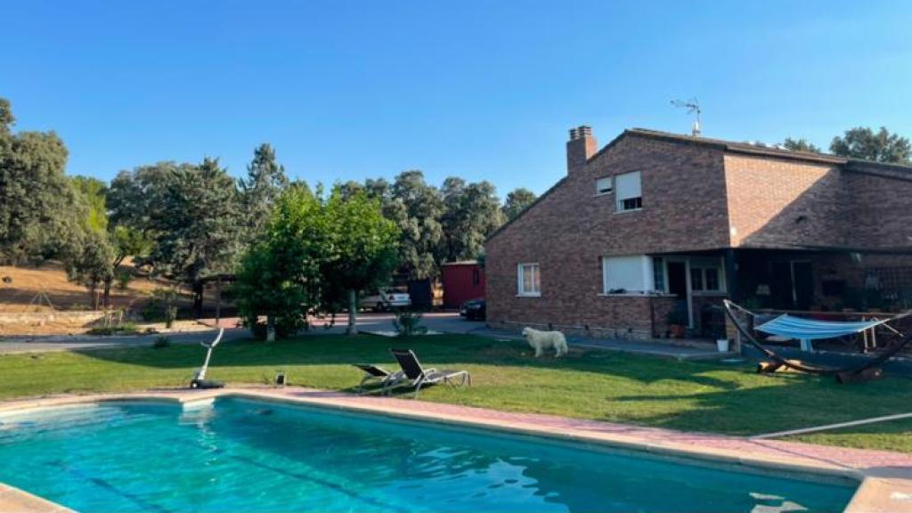 Vista del exterior de la casa