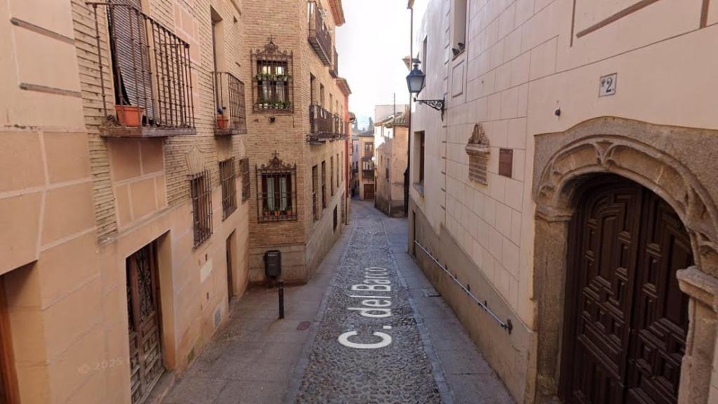 Calle del Barco de Toledo. Foto: Google Maps