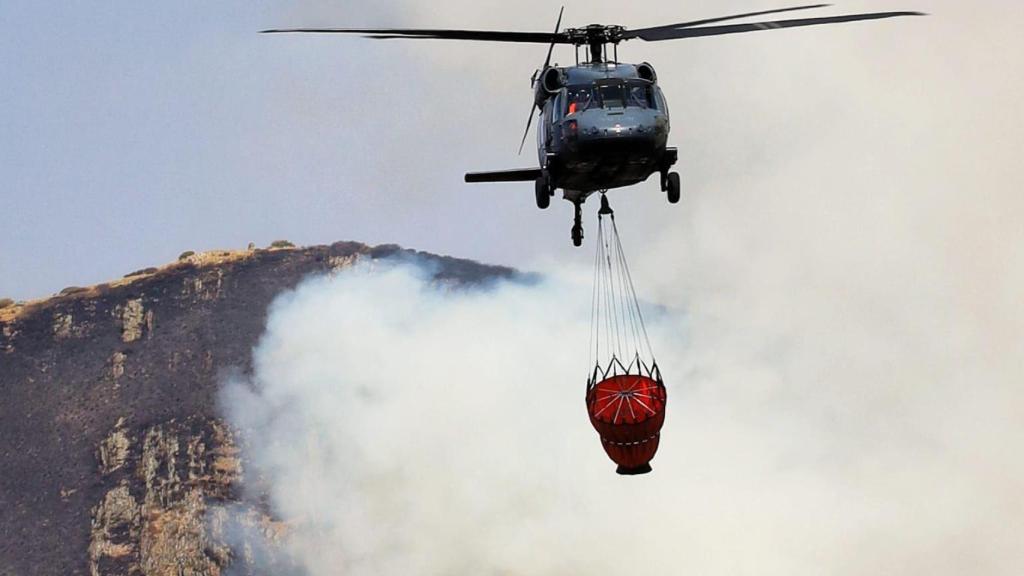 Efectivos aéreos de los Bomberos de la República Checa