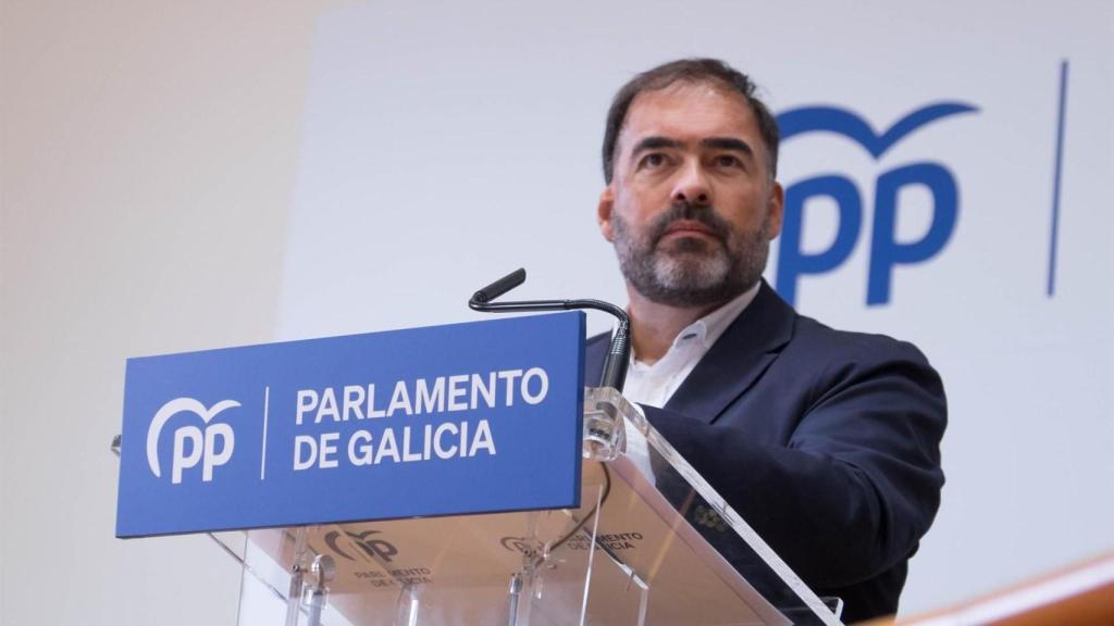 Portavoz del PPdeG, Alberto Pazos.
