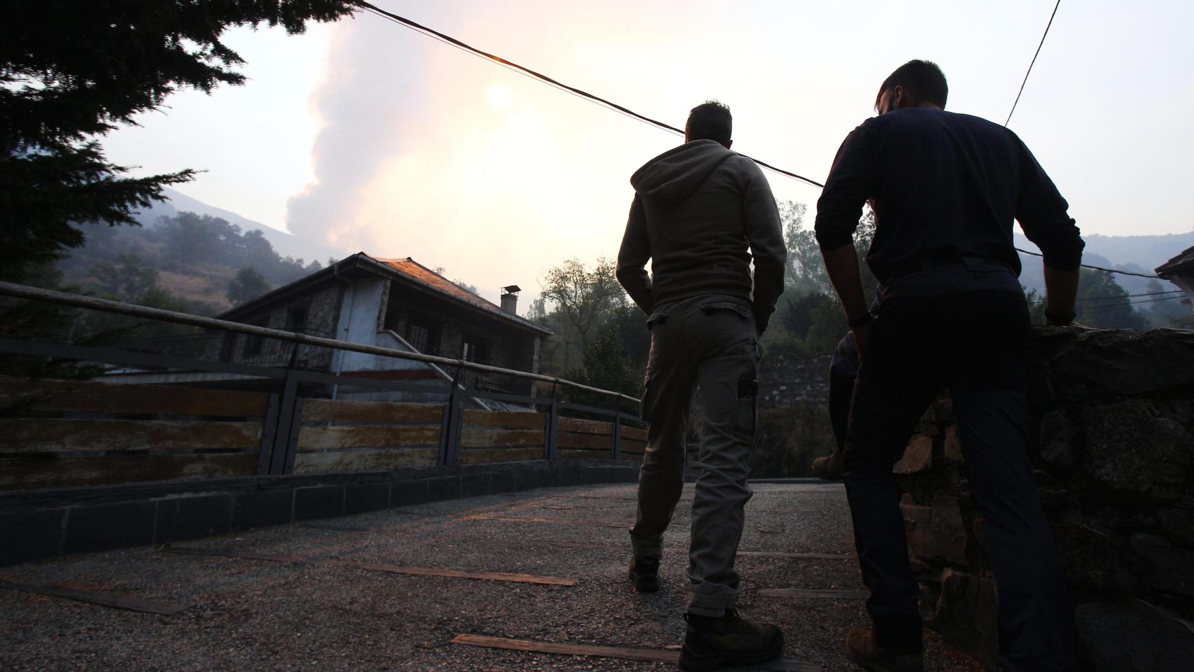 El incendio de Igüeña, en León, el pasado 21 de agosto