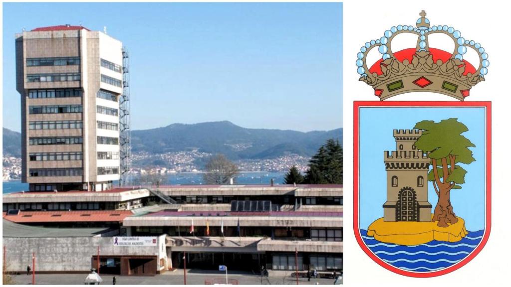 Concello de Vigo y el escudo de la ciudad