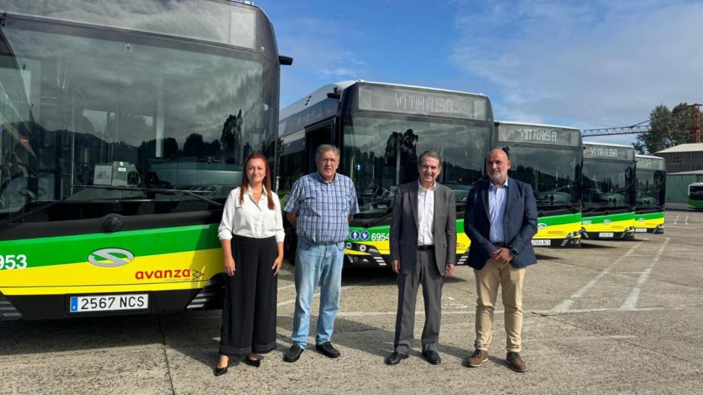 Vitrasa incorpora cinco nuevos autobuses para su flota de Vigo