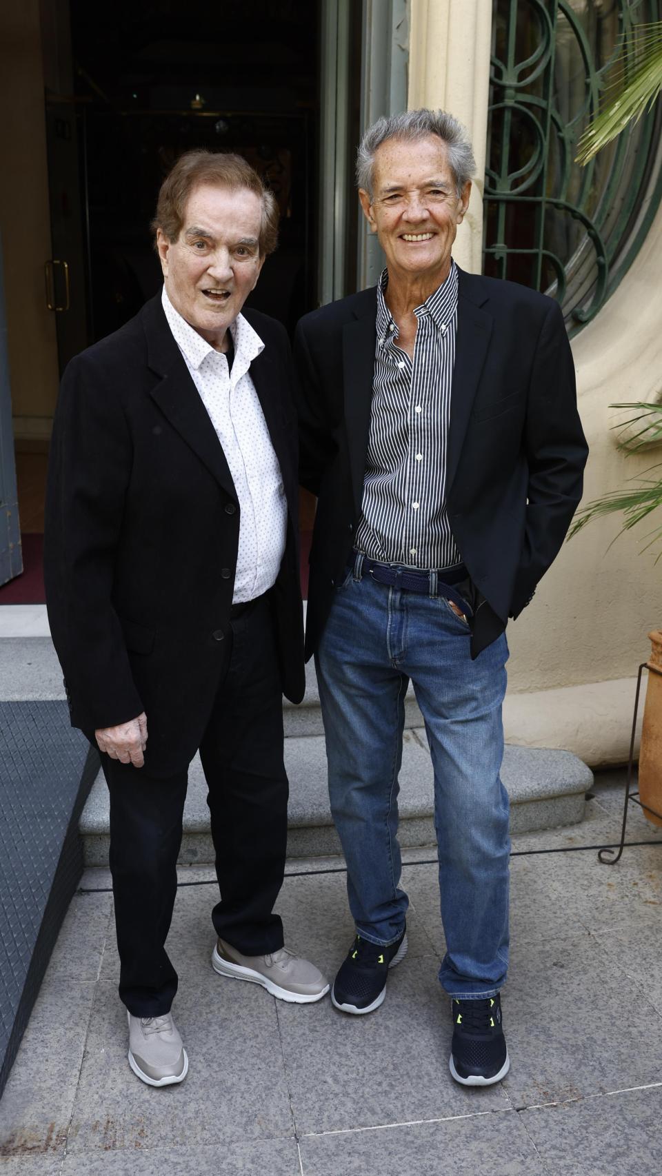 Manolo de la Calva y Ramón Arcusa, en el día del premio, en 2024.