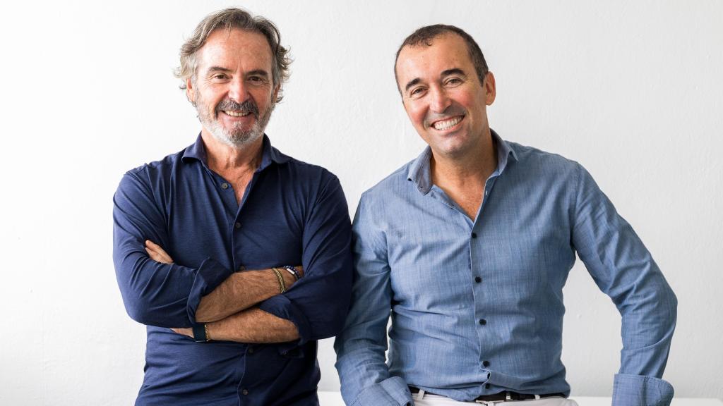 Mateo Blay y Arturo Grau, fundadores de Flores Solidarias.