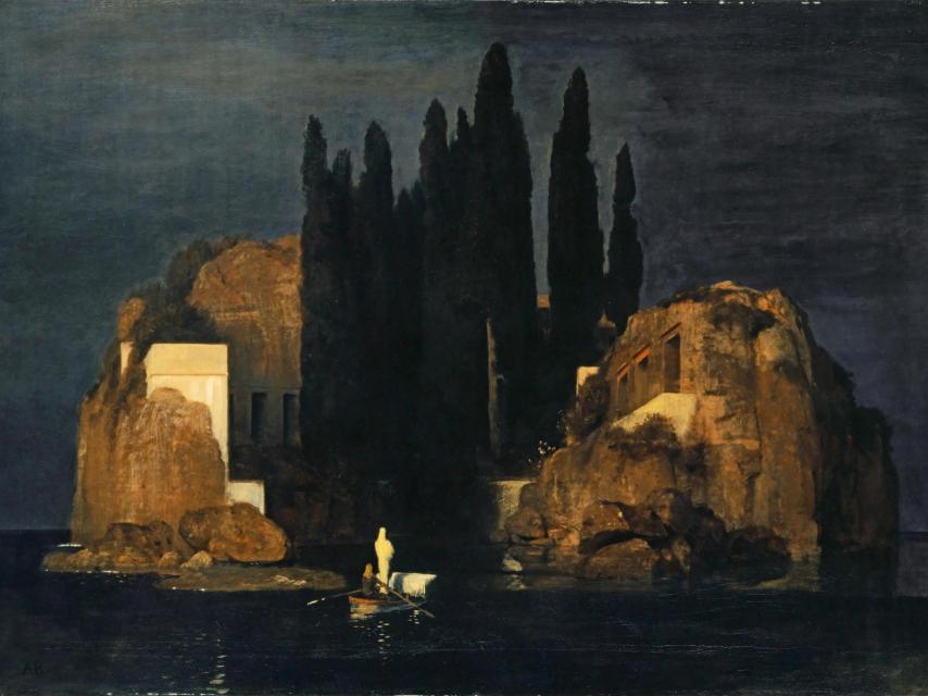 'La isla de los muertos', de Arnold Böcklin (1880).