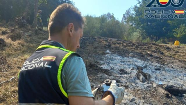 Investigación de la Policía Nacional en Bouzas