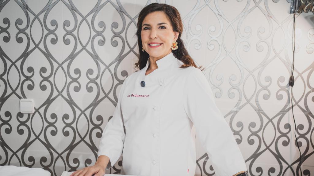 Begoña Pérez, en un posado para Magas.