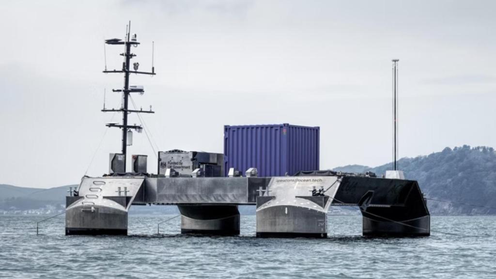 El buque autónomo PIONEER.