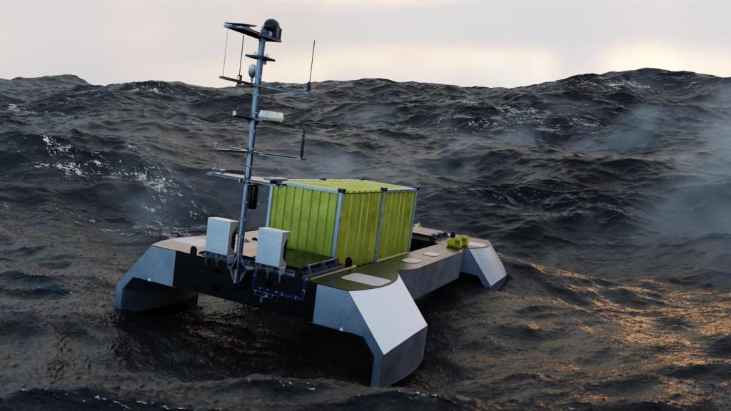 El buque autónomo PIONEER.