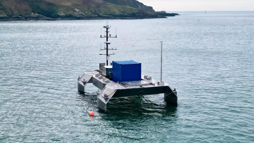 El buque autónomo PIONEER.