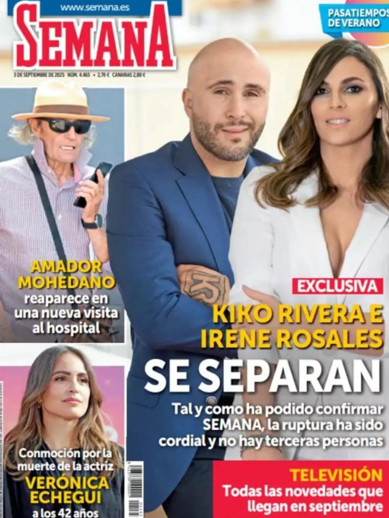 La portada de la revista 'Semana'.