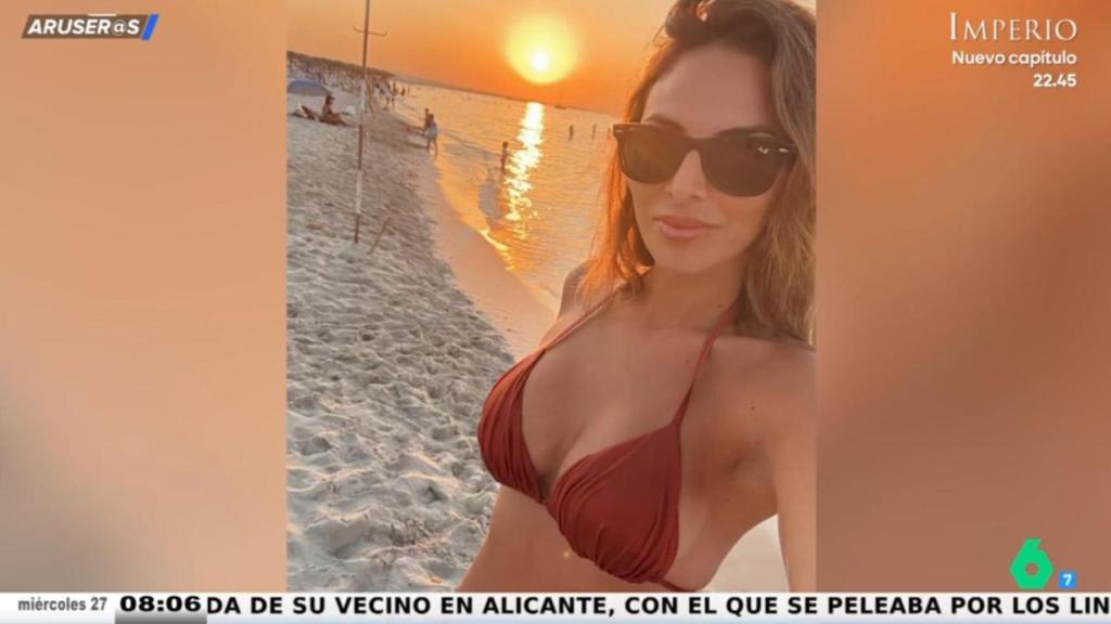 Irene Rosales, en una de sus últimas publicaciones de Instagram.