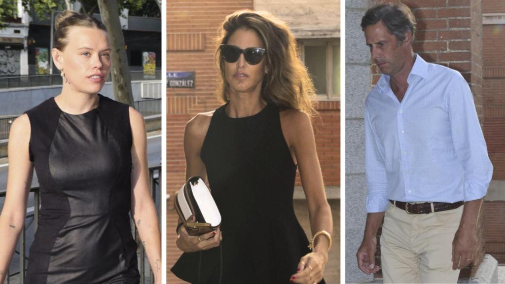 La diseñadora Inés Domecq y otros amigos de Caritina Goyanes se han dado cita en la parroquia San Agustín de Madrid.