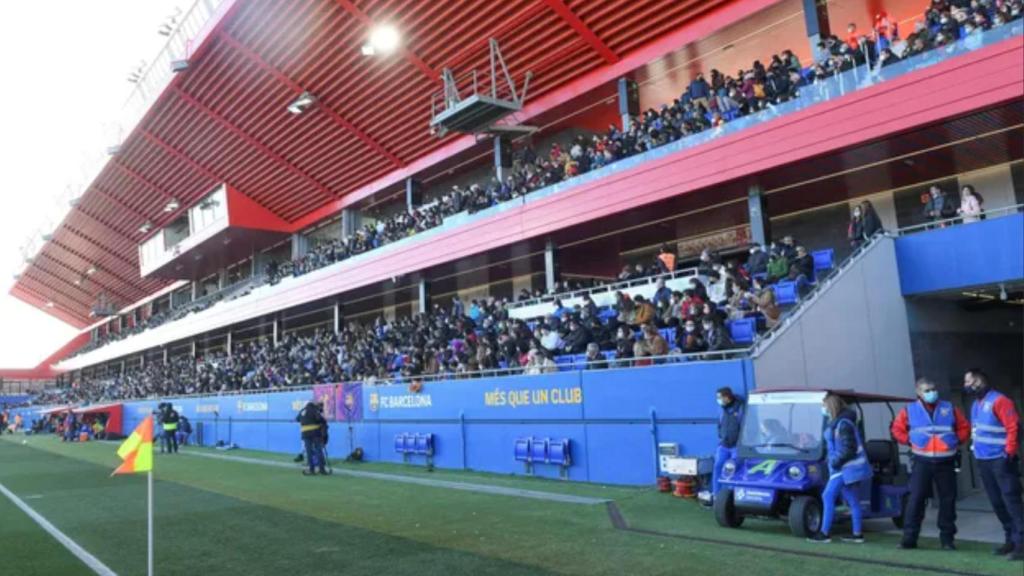 Grada del estadio Johan Cruyff