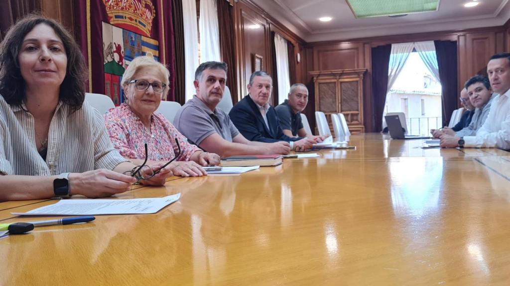 La Junta de Gobierno de la Diputación de Zamora donde se han aprobado las ayudas para el programa 'Crecemos'