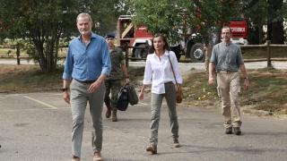Felipe VI y Letizia, en Zamora este miércoles, 27 de agosto.