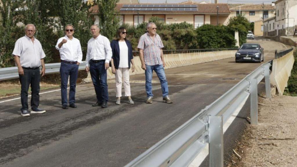 Sánchez Quero, este miércoles durante la visita a la zona.