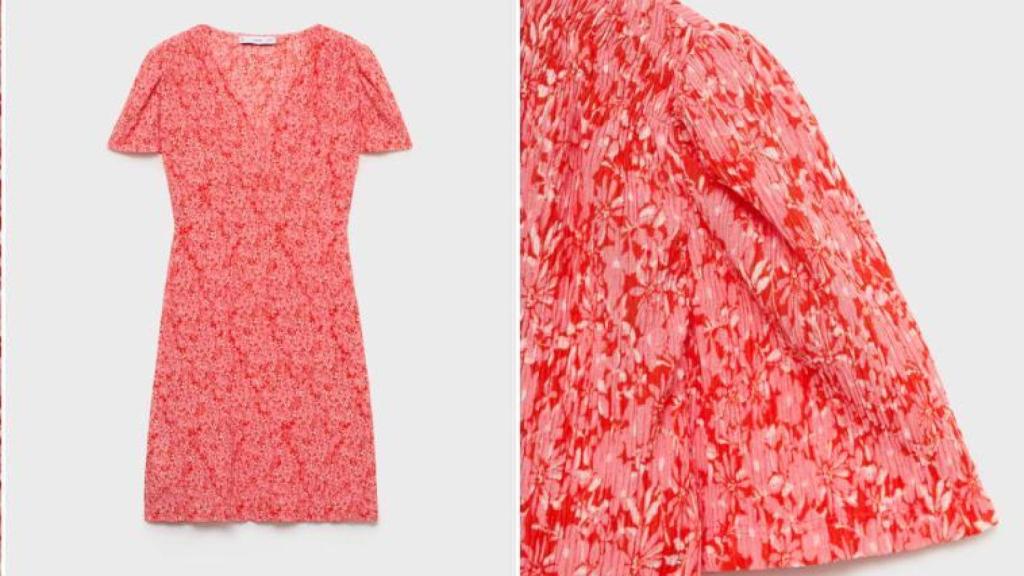 Vestido estampado corto. REF. 17061184