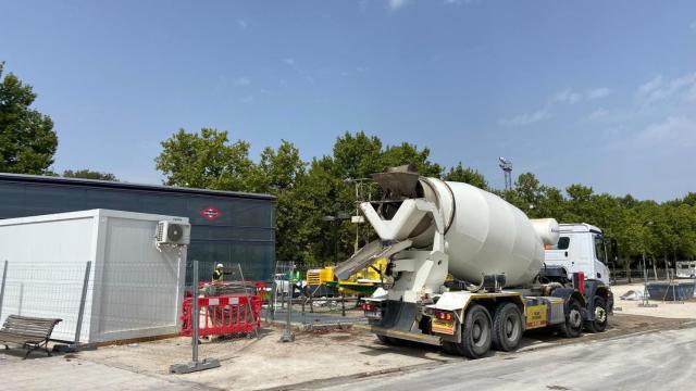 Obras en la línea 7B