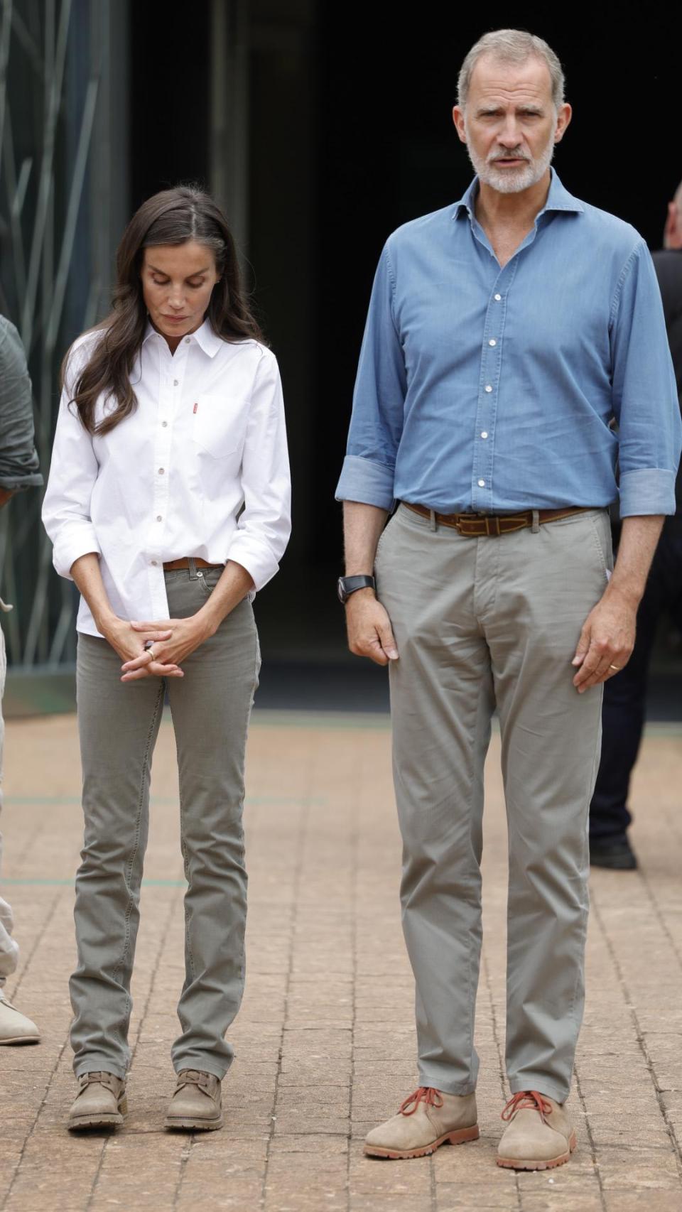 Los Reyes, este miércoles en Sanabria.