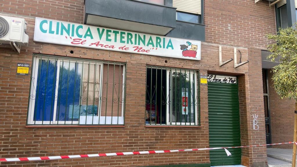 Clínica veterinaria cerrada