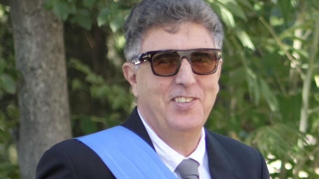 José Tomás Pueyo, alcalde de Alfajarín.