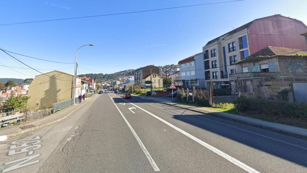 Avenida de Redondela, en Chapela (Redondela, Pontevedra)