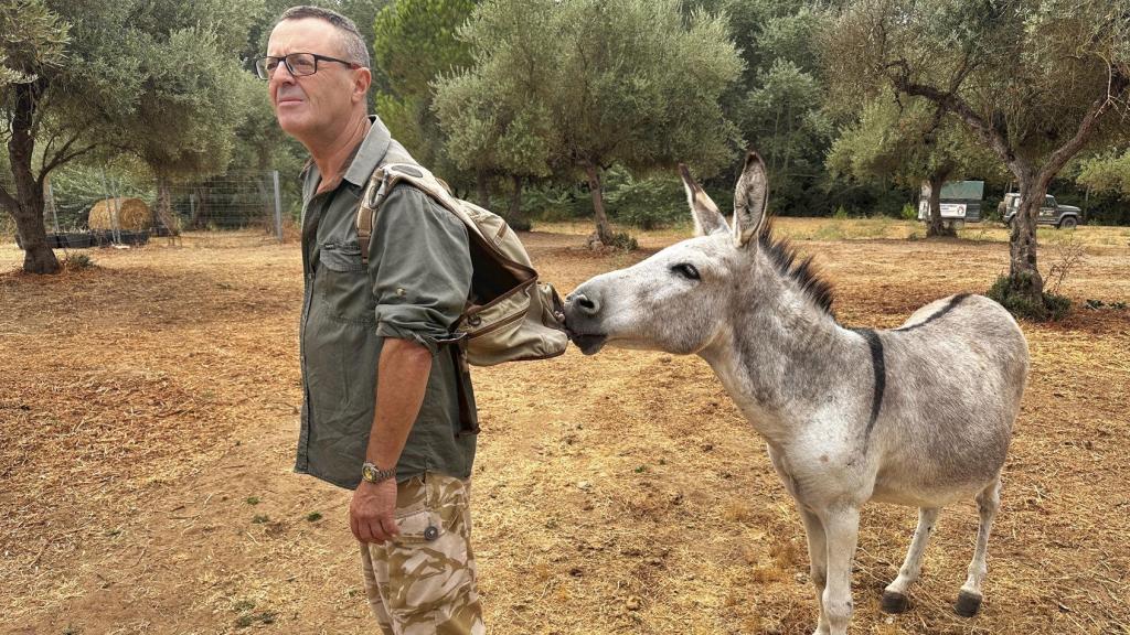 Luis Manuel Bejarano, presidente de la asociación 'El Burrito Feliz' (EBF).