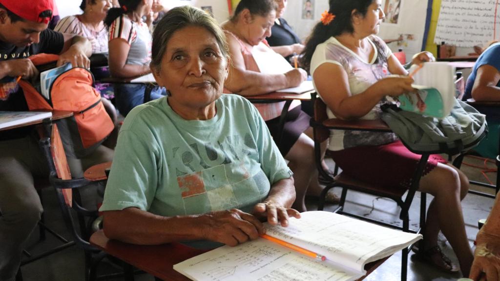 Beneficiaria del Proyecto ALFAZUCAR de la OEI en Honduras.