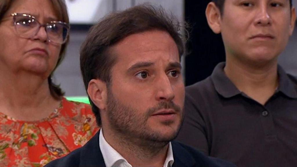 Diego, empresario, en el plató de laSexta Xplica