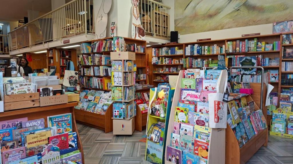 Interior de la Librería Rayuela.