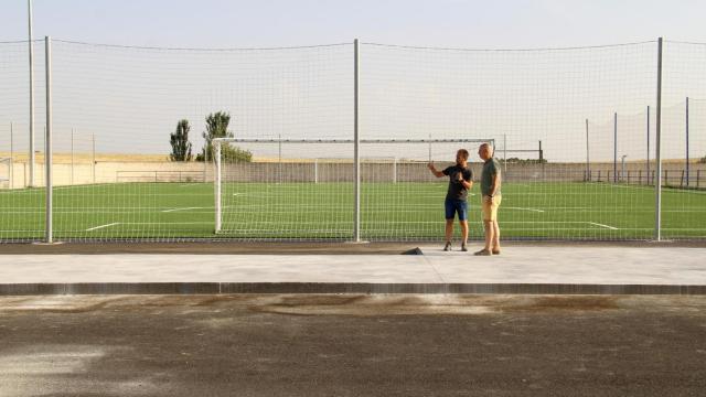 Campo de fútbol de Fuensalida (Toledo). Foto: Ayuntamiento.
