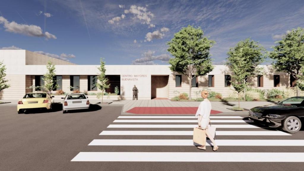 Recreación del recurso social antes de su construcción.