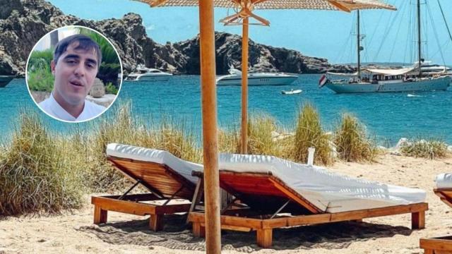 Montaje con Francisco, joven argentino, y hotel en Ibiza