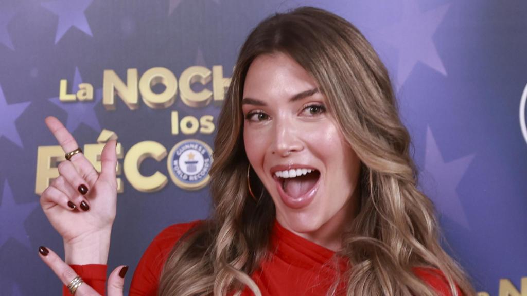 Àlex Blanquer, presentadora de Telecinco.