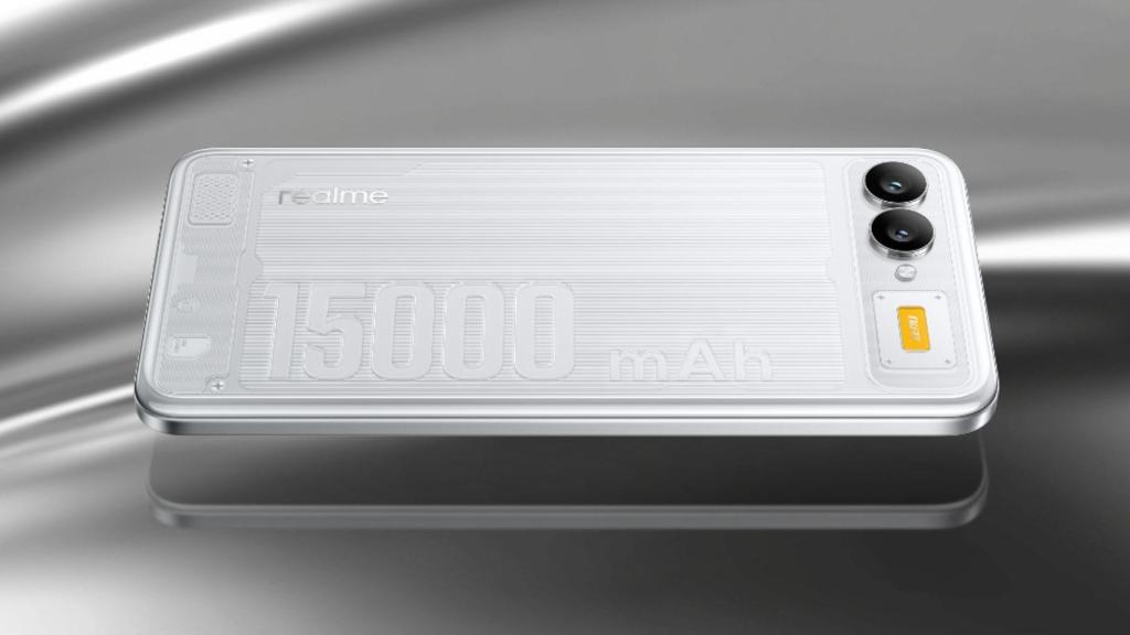 Smartphone con una batería de 15.000 mAh de realme