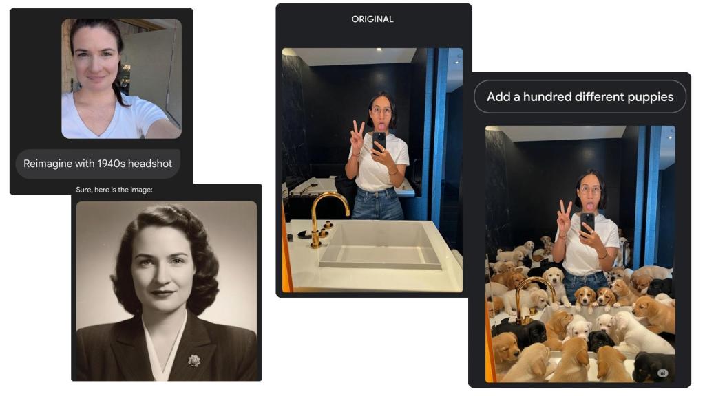 Gemini y su edición de imágenes generadas por IA