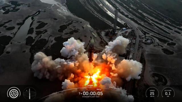 El cohete Starship inicia su décimo vuelo de prueba