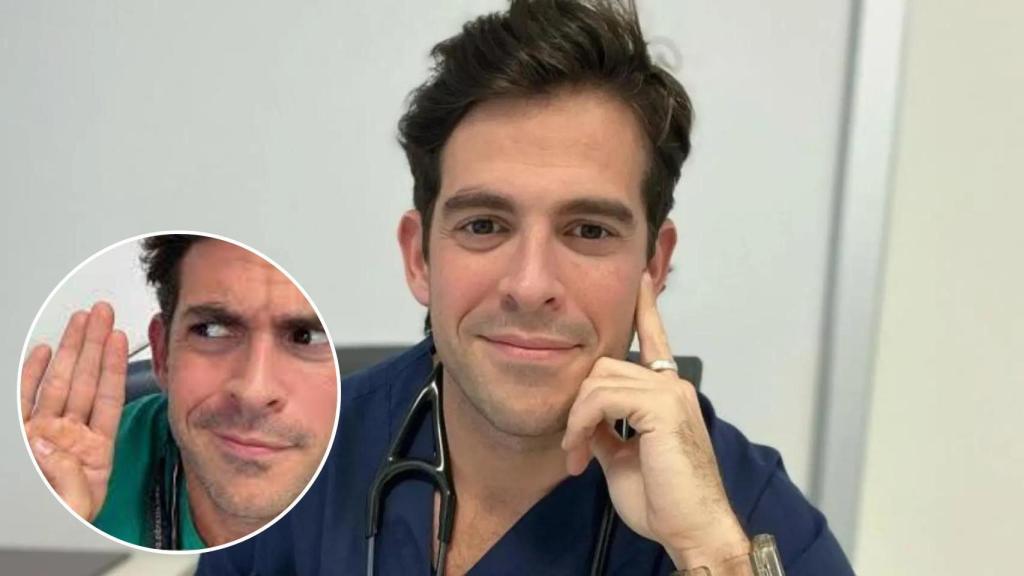 Aurelio Rojas demuestra el truco del pulgar.