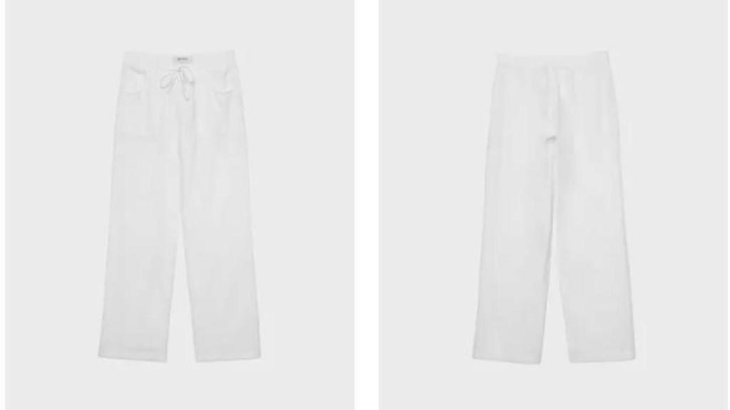 Pantalón lino. REF. 7257/450/003