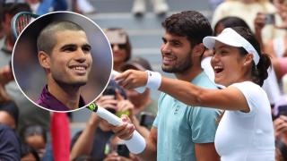 Emma Raducanu y Carlos Alcaraz, en un collage