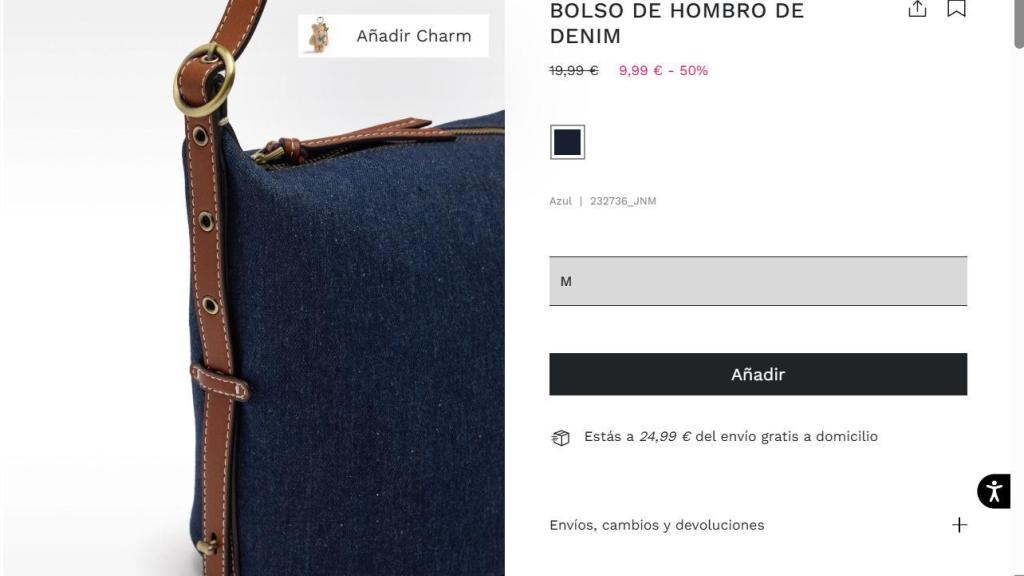 Bolso de hombro. Ref. 232736_JNM