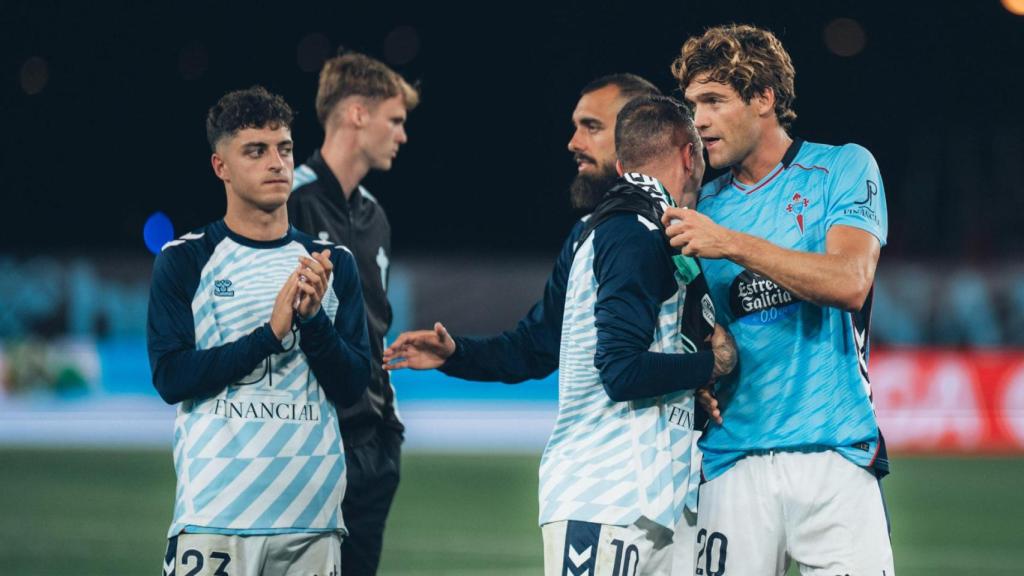 Jugadores del Celta de Vigo