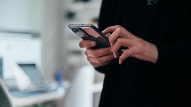 Usando un móvil Android