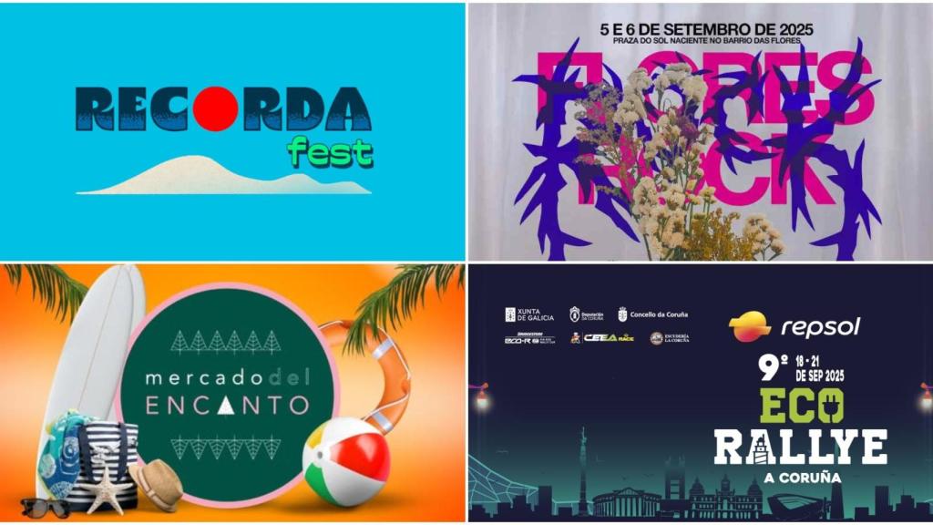 Estos son todos los eventos que no te podrás perder el mes de septiembre 2025 en A Coruña