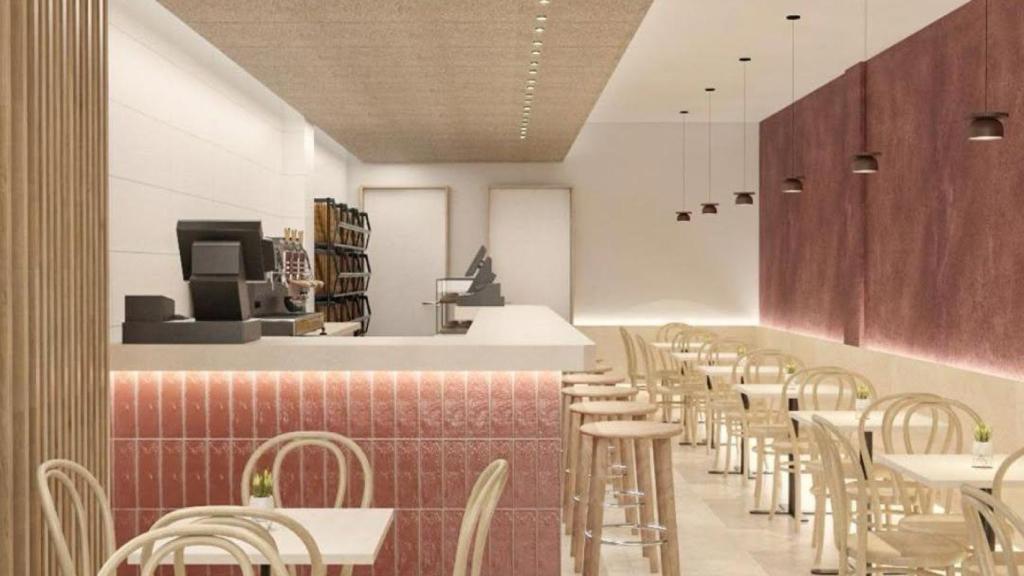 Nueva imagen de la emblemática chocolatería de Zaragoza.