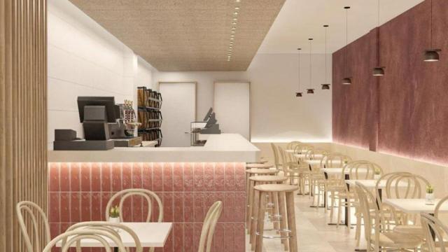 Nueva imagen de la emblemática chocolatería de Zaragoza.